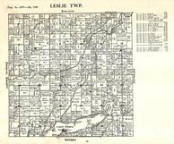 Leslie Township, Lake Osakis, Gordon, Prairie River, Todd County 1925